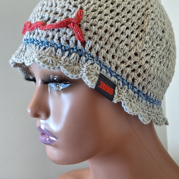 RSS Crochet Handmade Cotton Smiley  Hat Beanie - Picture 8 of 8